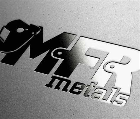 sheet metal fabrication logos|metal logo printing.